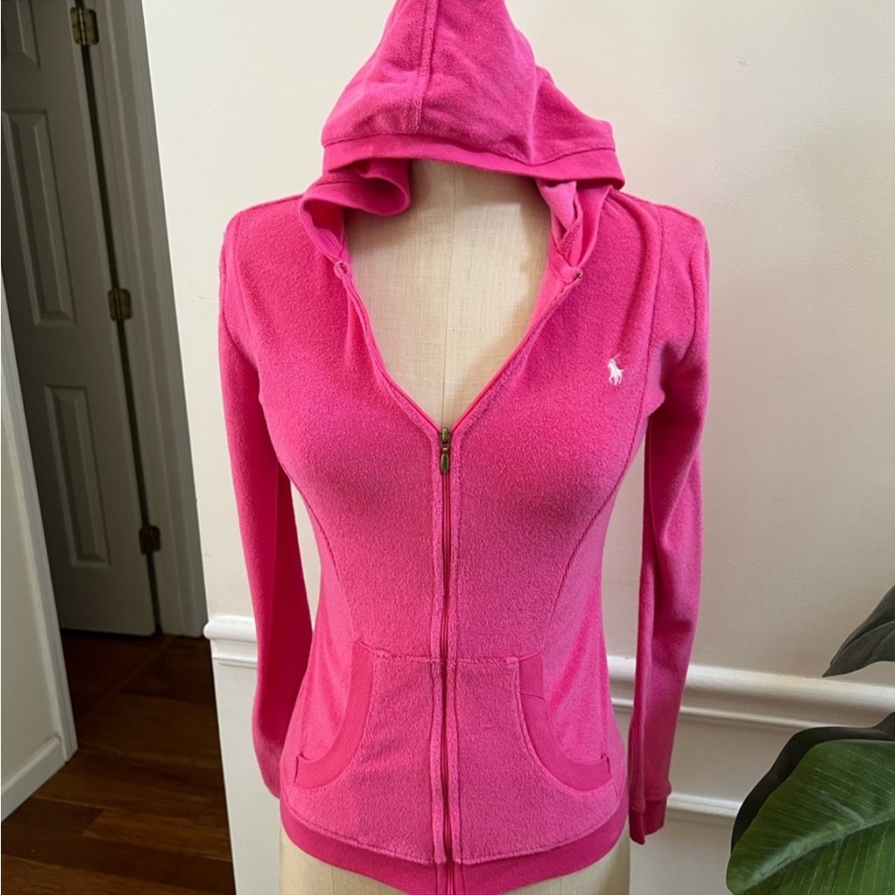Ralph Lauren Women's hoodie zipper jacket sz XS
